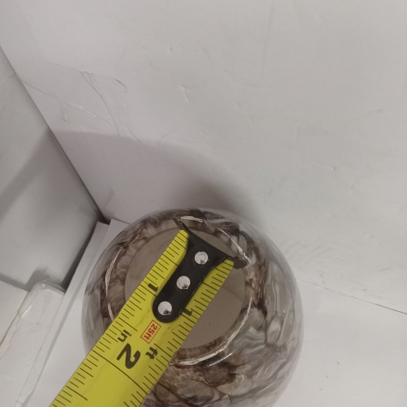 Glass Lampshade Marble Drip Glaze Stone Look - Picture 4 of 4